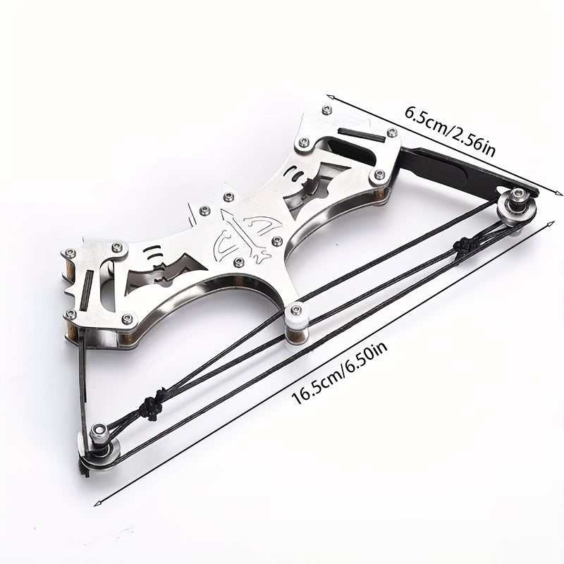 Stainless Steel Mini Bow Decompression Toy for Outdoor Activities