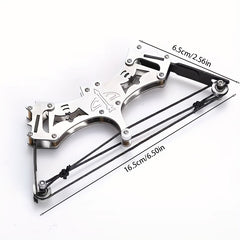 Stainless Steel Mini Bow Decompression Toy for Outdoor Activities