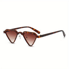 Y2K Triangle Sunglasses Unisex Jelly UV400 Shades