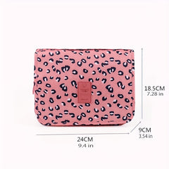 Waterproof Cosmetic Bag with Hook for Travel Toiletries