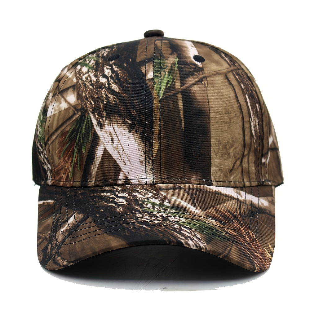 1pc Camouflage Baseball Cap For Male Tactical Game Fishing Cap P