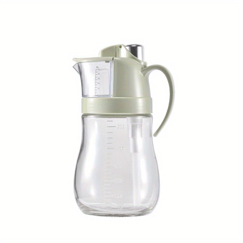 Glass Measuring Pourer Bottle for Kitchen Seasoning Storage