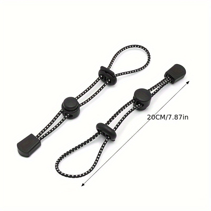 2pcs Elastic Hanging Buckle Trekking Pole Fixed Buckle Outdoor Camping Accessori