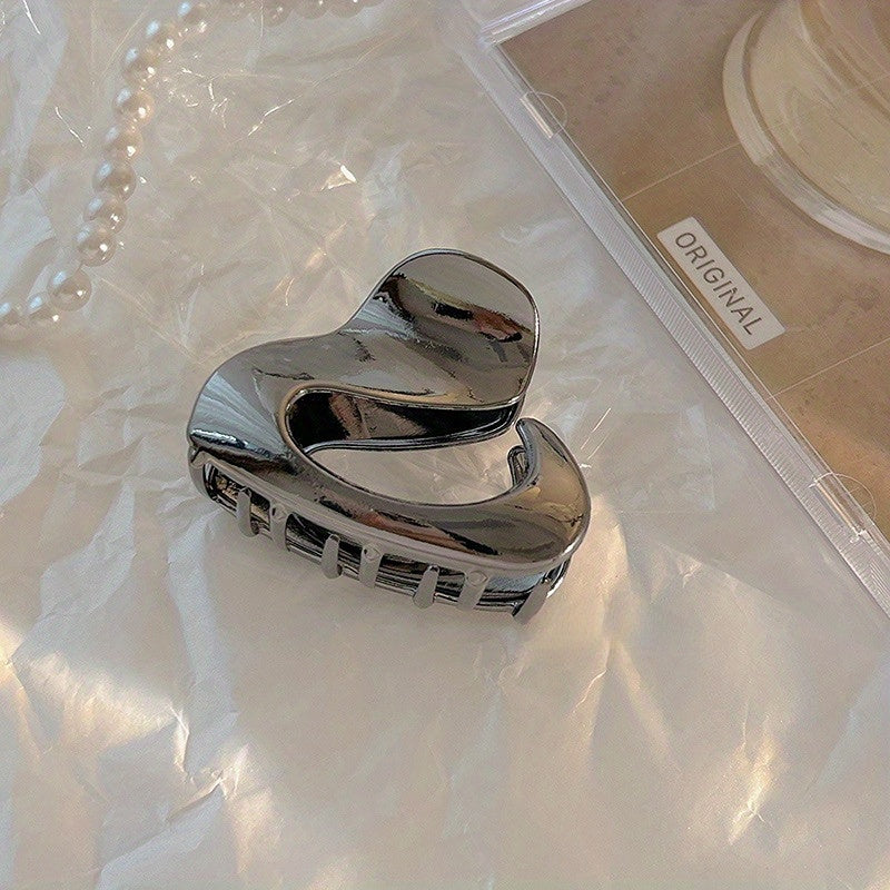 Alloy Hair Claw Style Hair Claw Hollow Hair Claw Clip Nonslip Ponytail Holder