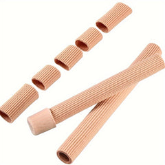 Cuttable Toe Tubes Sleeves Breathable Toe Cushion Sleeves Protection