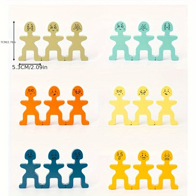 18 Character Stacking Game - Fun Family Game for All Ages