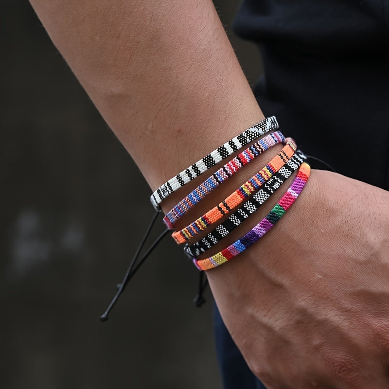 Boho Couple Bracelets Durable Adjustable Charms For Unisex