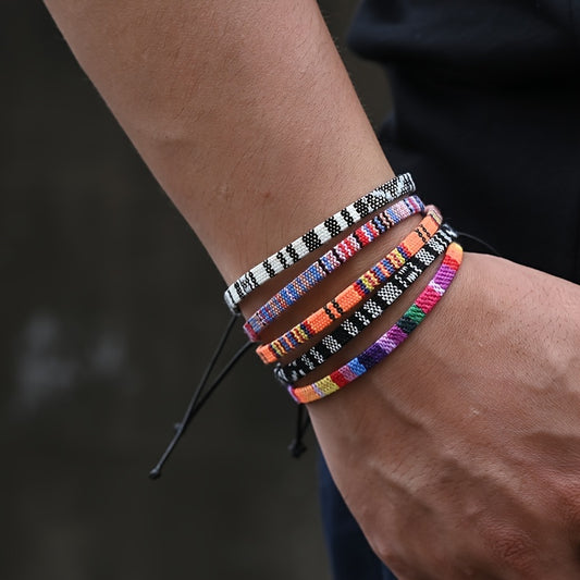 Boho Couple Bracelets Durable Adjustable Charms For Unisex