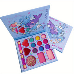 14 Colors Eyeshadow & Lipstick Palette for Girls' Makeup