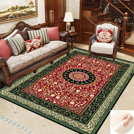 Boho Anti Fatigue Kitchen Rugs Soft Faux Sheepskin Floor Carpet Mat