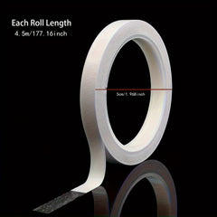 Double Sided Tape Arts Crafts Tear by Hand 0.5-1.5 Width