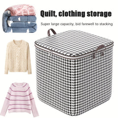 Non woven Quilt Storage Bag Zipper Organizer Bag