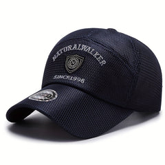 Embroidered SINCE1998 Men's Breathable Mesh Sun Protection Baseball Cap