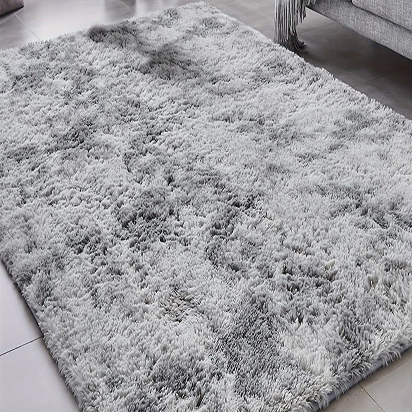 Soft Plush Shaggy Area Rug Fluffy Carpet Bedroom Living Room Non Slip