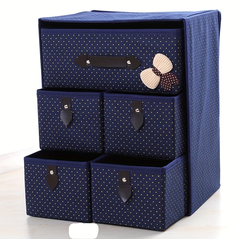 1pc Stackable Storage Box Organizer Drawer Room Decor Home Decor