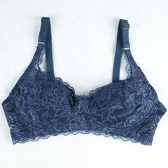 Lace Push Up Bra with Scallop Trim