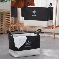 Large Capacity Folding Clothes Storage Box with Handles