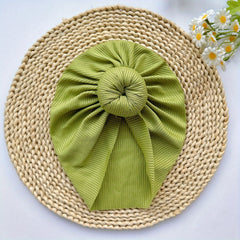 Soft Elastic Strip Flower Baby Hat For Girl