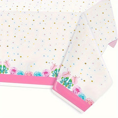 Unicorn Tablecloth for Birthday Party Decoration