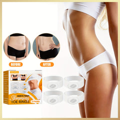 2 Pairs Silicone Magnetic Toe Rings - Slimming Toe Rings & Separators