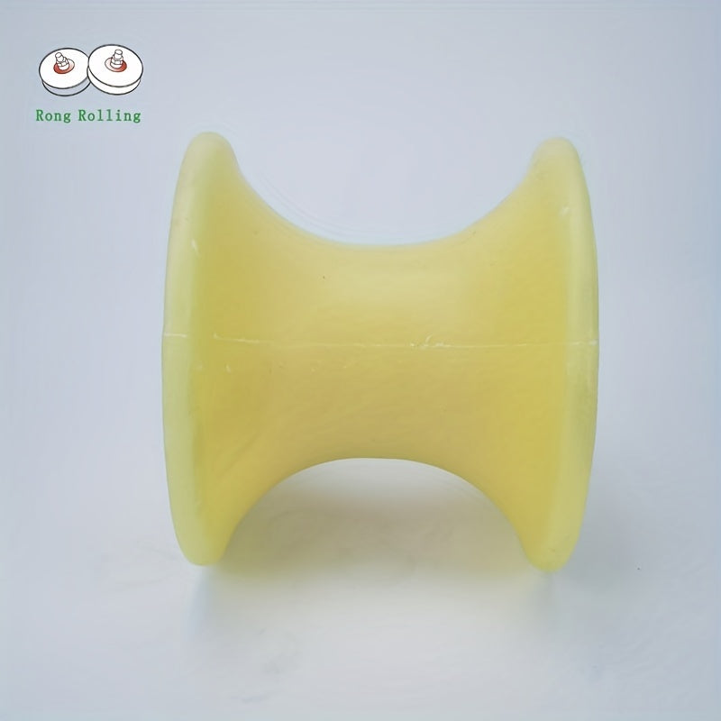 2pcs 4.65inch Sliding Gate Roller U Groove Nylon Roller 8mm Diameter