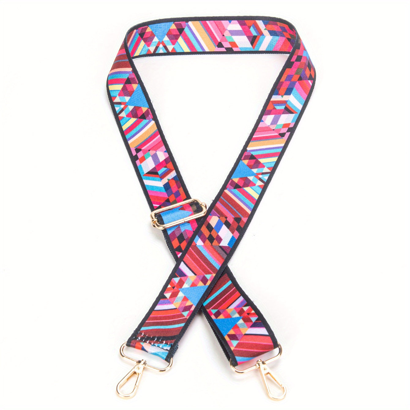 Rainbow Adjustable Shoulder Strap Colorful Replacement Belt For Crossbody Bag