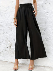 High Waist Wide Leg Pants Casual Loose Pants