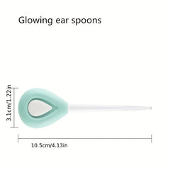 Mother & Baby Ear Picking Spoon with Soft Handle - Luminous Light