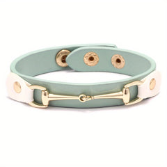 Adjustable Horseshoe Buckle Bracelet Unisex Jewelry