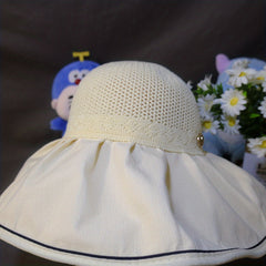 UV Protection Bucket Hat Wide Brim Mesh Breathable Sun Hat