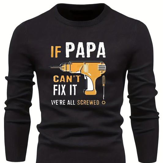 Men's Casual Warm Crew Neck Pullover Sweater