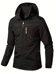 Men's Waterproof Windproof Hooded Jackets - Outdoor Sports Jacket