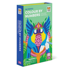 Colour by Numbers The Tropics DIY Painting Kit