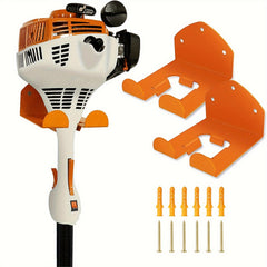 2pcs Wall Mounted Hook Rack Garden Trimmer Rack Anti-rust Stable