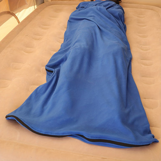 All Seasons Fleece Sleeping Bag For Outdoor Camping