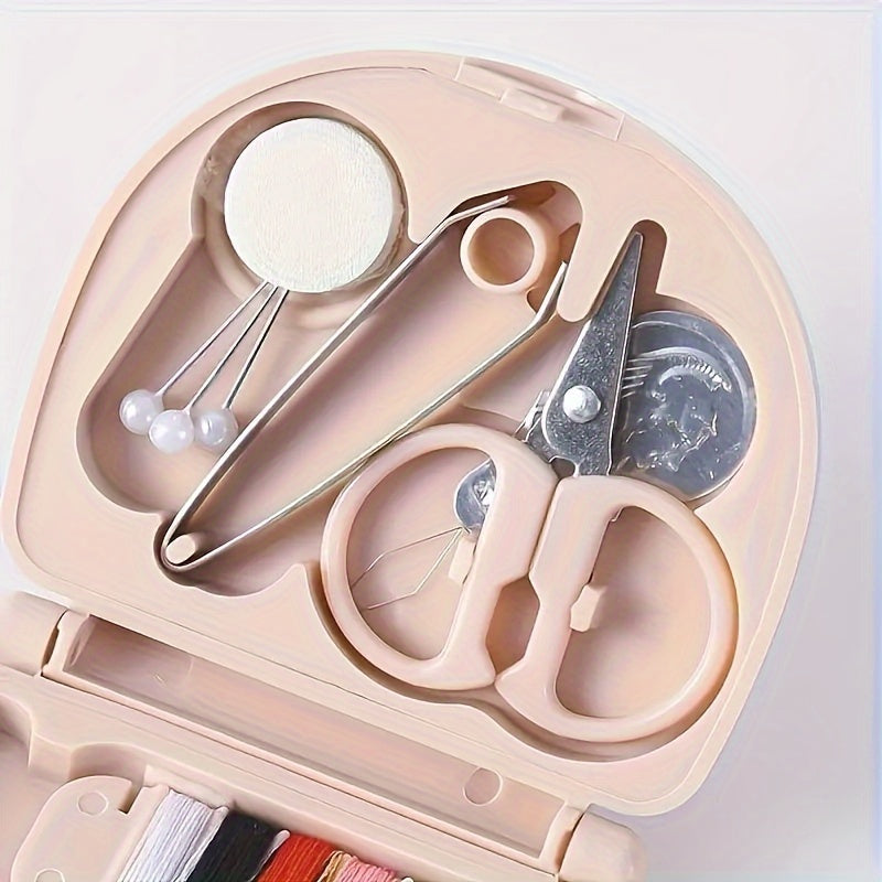 Portable Sewing Tool Box and DIY Small Sewing Kit for Home Use