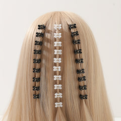 100pcs Mini Rabbit Head Hair Claw Hair Clip Accessories