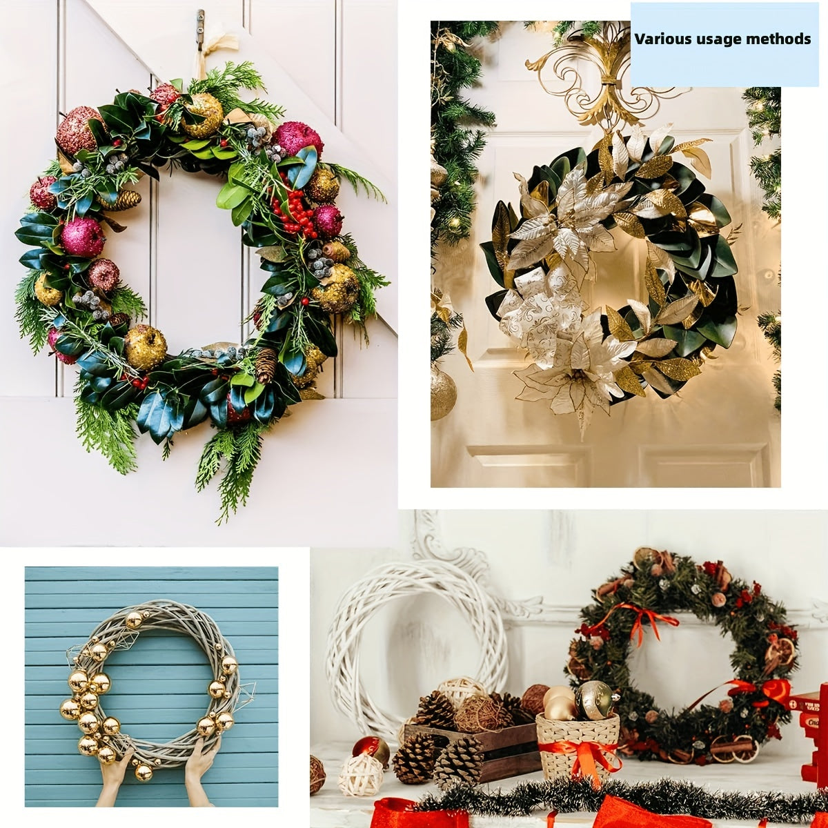 Metal Wreath Core for DIY Wall Hanging Crafts