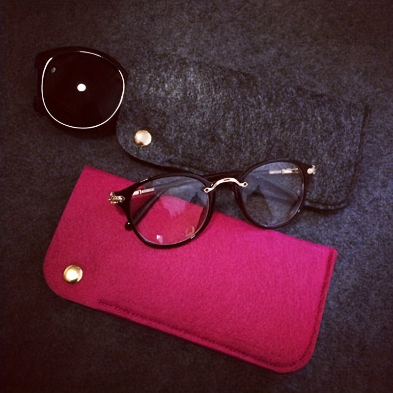 Portable Felt Glasses Bag Sunglasses Storage Bag Gift