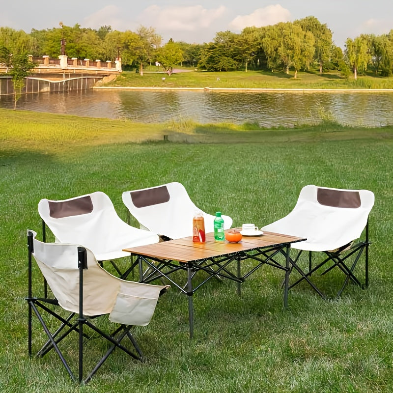 Outdoor Folding Table Portable Roll up Table For Picnic BBQ