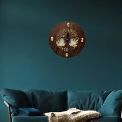 LED Lights Wooden Wall Hanging Board Decoration Set
