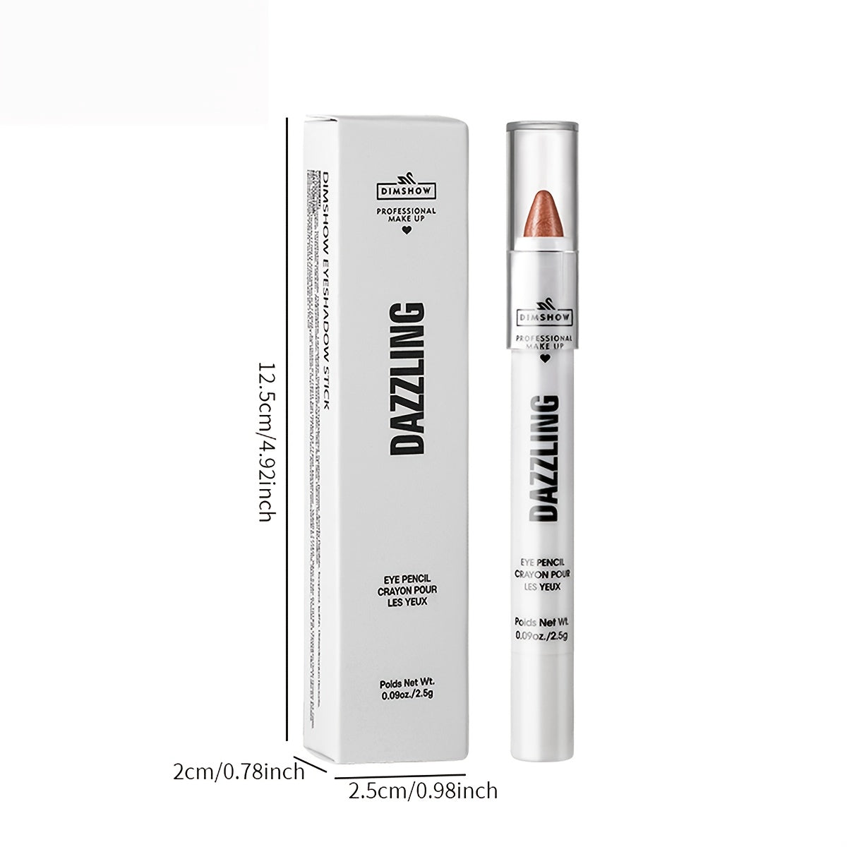 Multicolor Eyeshadow Pen Waterproof Highlighter Stick