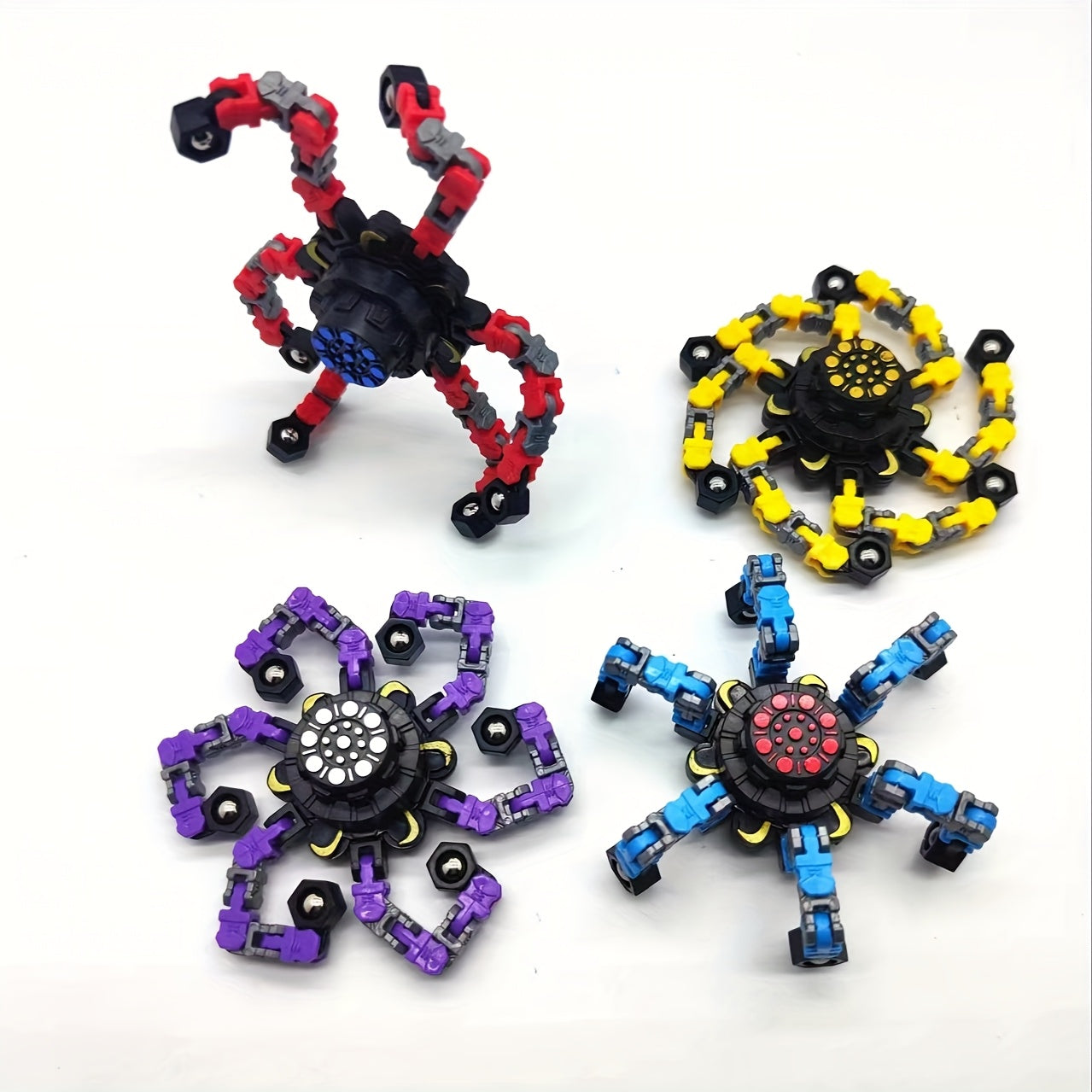 Small Spinner Relaxing Mechanical Toy for Teens Ages 3-12 Random Colors
