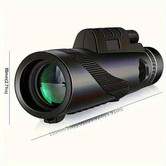 High-Def Monocular Telescope w/ Smartphone Adapter