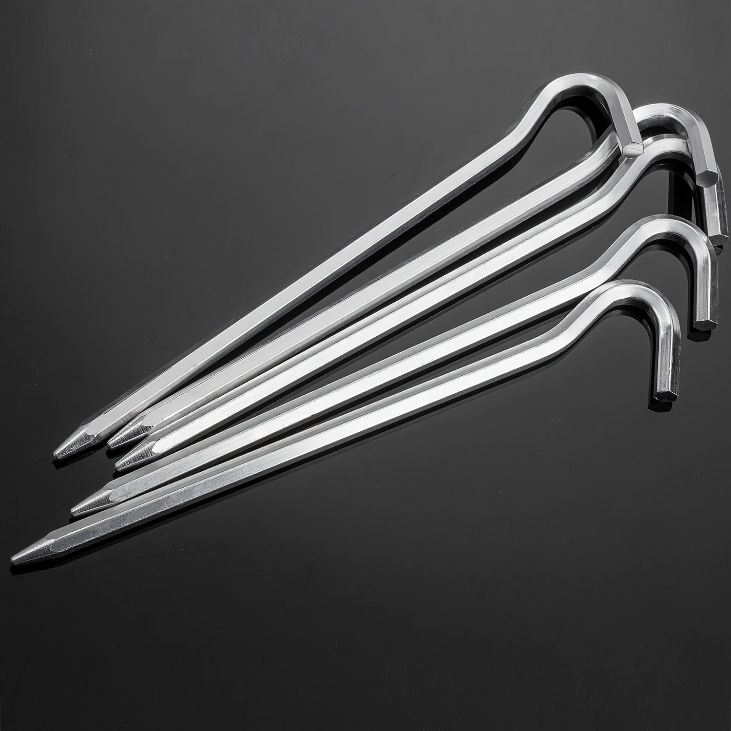 10pcs Tent Nails 7 Inch Garden Camping Awnings Nails