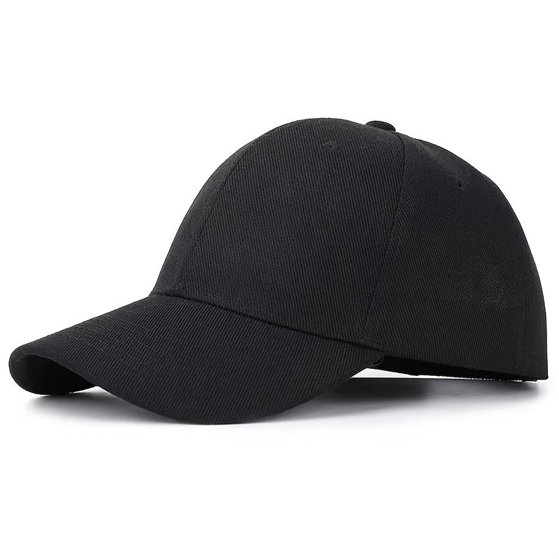 Men's Solid Baseball Cap Sunshade Outdoor Sports Cap