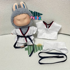 Taekwondo Sports Set for LABUBU Doll