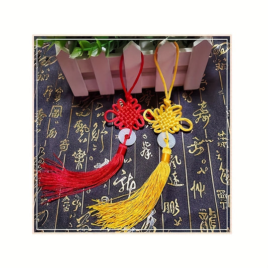 Red Knot Jade Tassel Year Decorations Spring Lantern