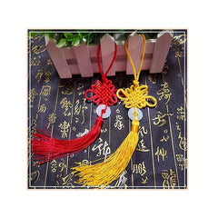 Red Knot Jade Tassel Year Decorations Spring Lantern