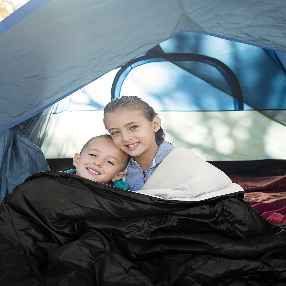Double Sleeping Bag Waterproof Warm For Camping